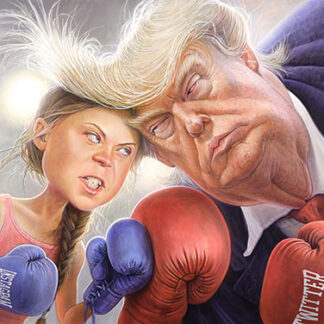 greta-vs-trump-produktbild av konstverket